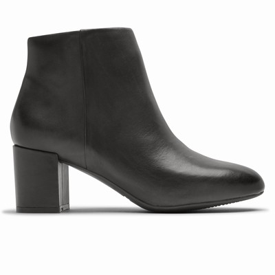 Rockport Total Motion Oaklee Plain Stiefel Damen Schwarz OVK-542703